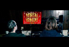 Christmas; Ben and Jacob playing Mortal Kombat